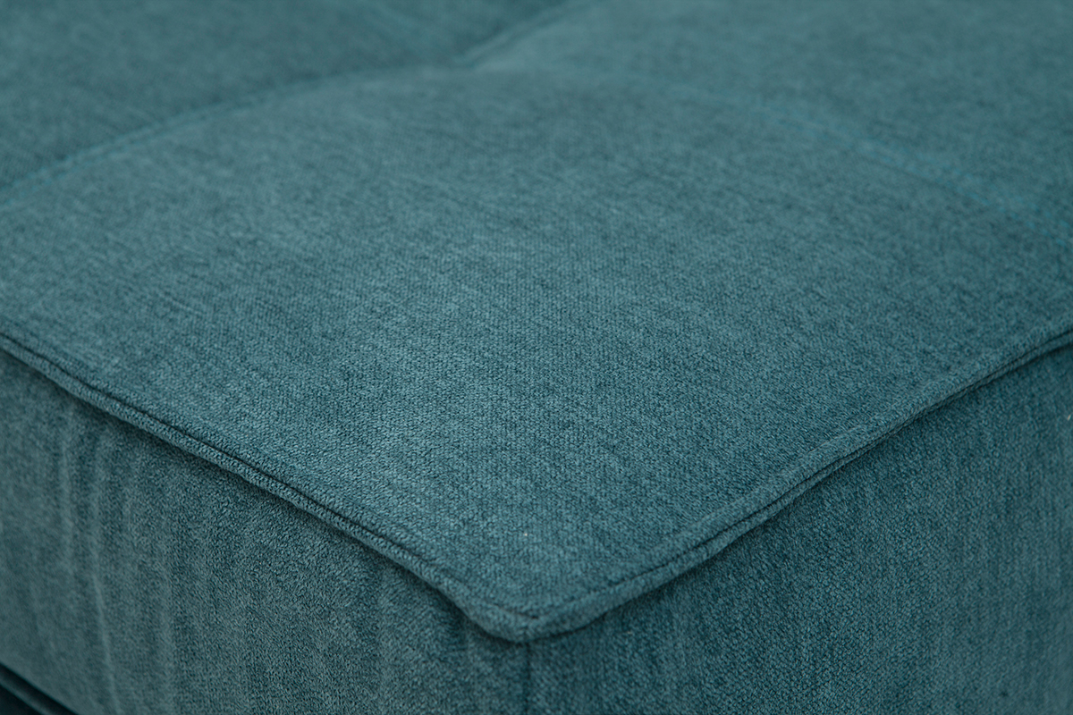 Verstellbarer Designer-Stoffsessel mit Samteffekt in senfgelb KATY