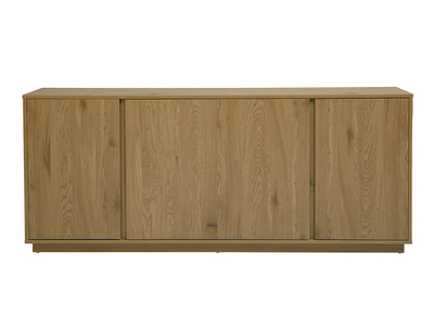 Vintage-Buffet mit Eichenholz-Finish 4 T&uuml;ren L180 cm MILLOR