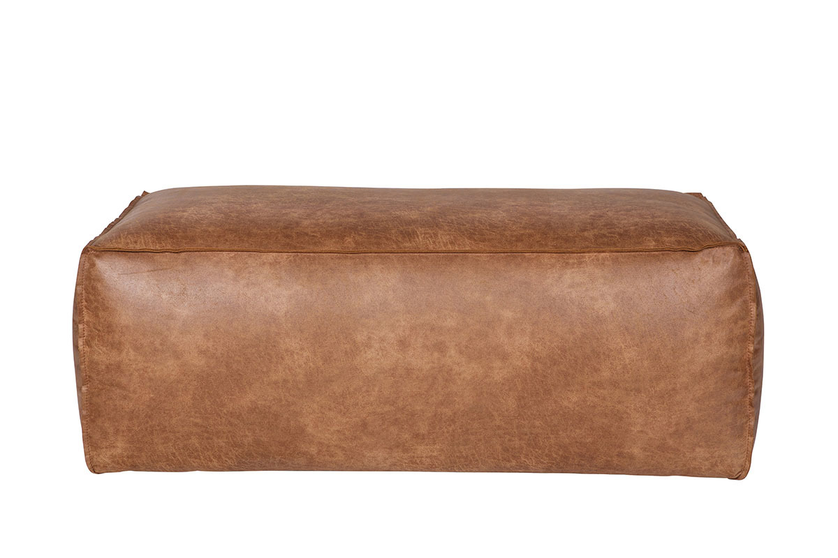 Vintage-Ledersitzkissen 120 cm ASPEN