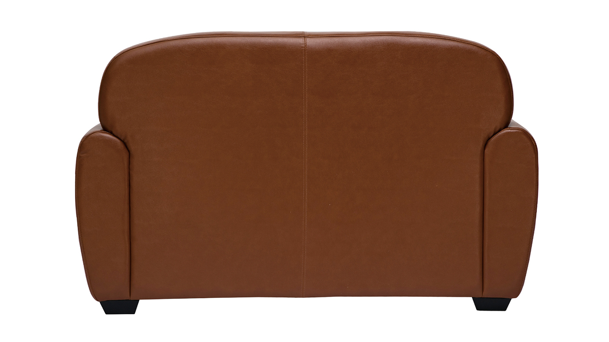 Vintage-Ledersofa braun 2-Sitzer CLUB