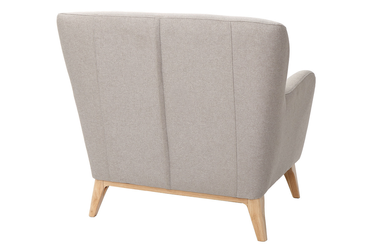 Vintage-Sessel Hellgrau MARKUS