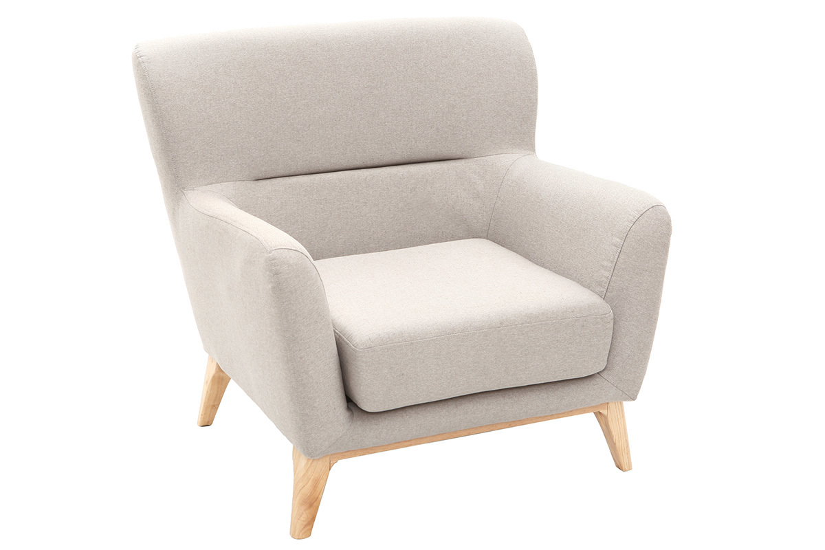 Vintage-Sessel Hellgrau MARKUS