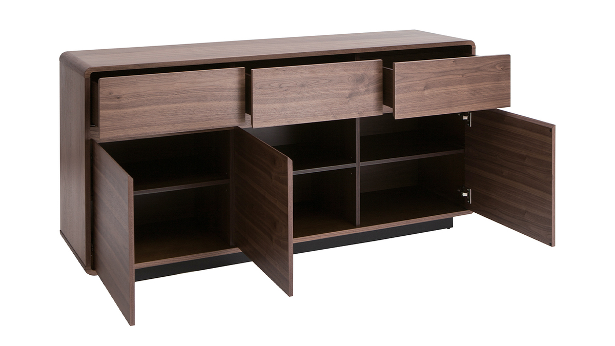 Vintage-Sideboard in Nussbaumoptik 160 cm JAKO