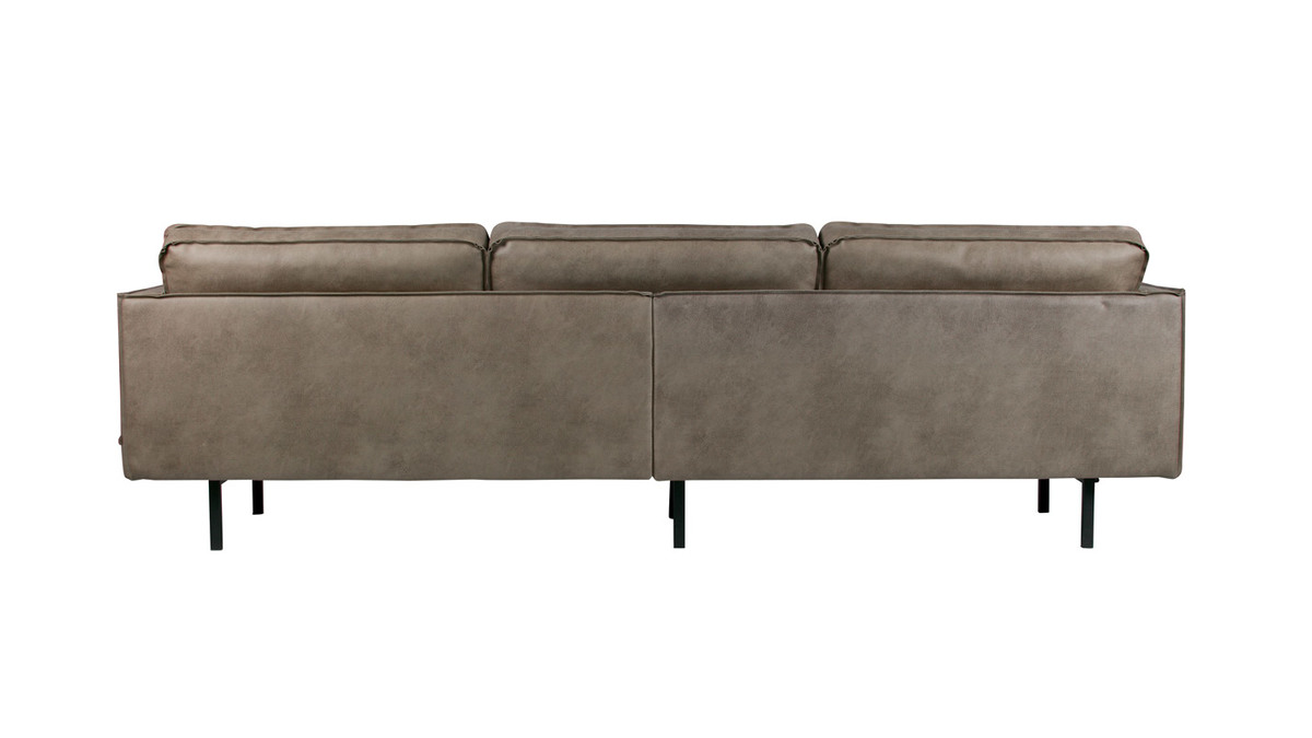 Vintage-Sofa 4 Sitzpltze Grau ASPEN
