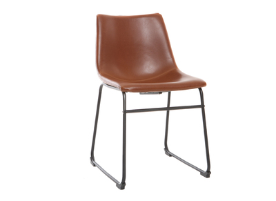 Vintage-Stuhl PU Hellbraun NEW ROCK