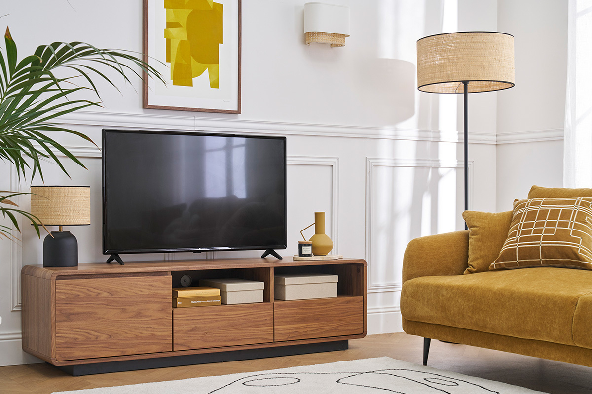 Vintage-TV-Mbel in Nussbaumoptik 160 cm JAKO