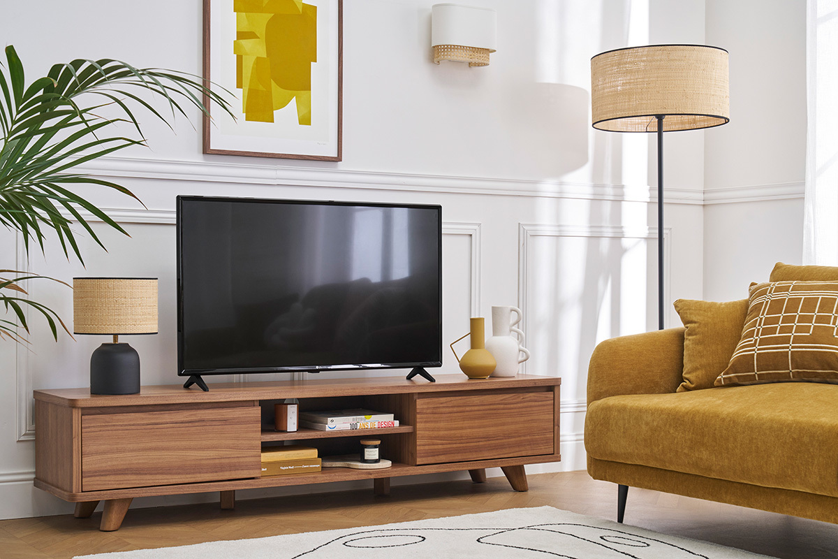 Vintage TV-Mbel Nussbaum B180 cm FIFTIES