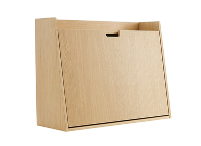 Vintage-Wandschreibtisch mit Ablage B78 cm GABIN