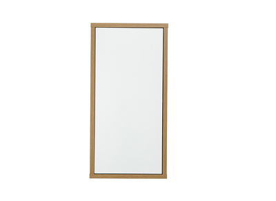 Wandaufbewahrung wei&szlig;e Ausf&uuml;hrung und helles Holz Eiche L30 cm FLEXO