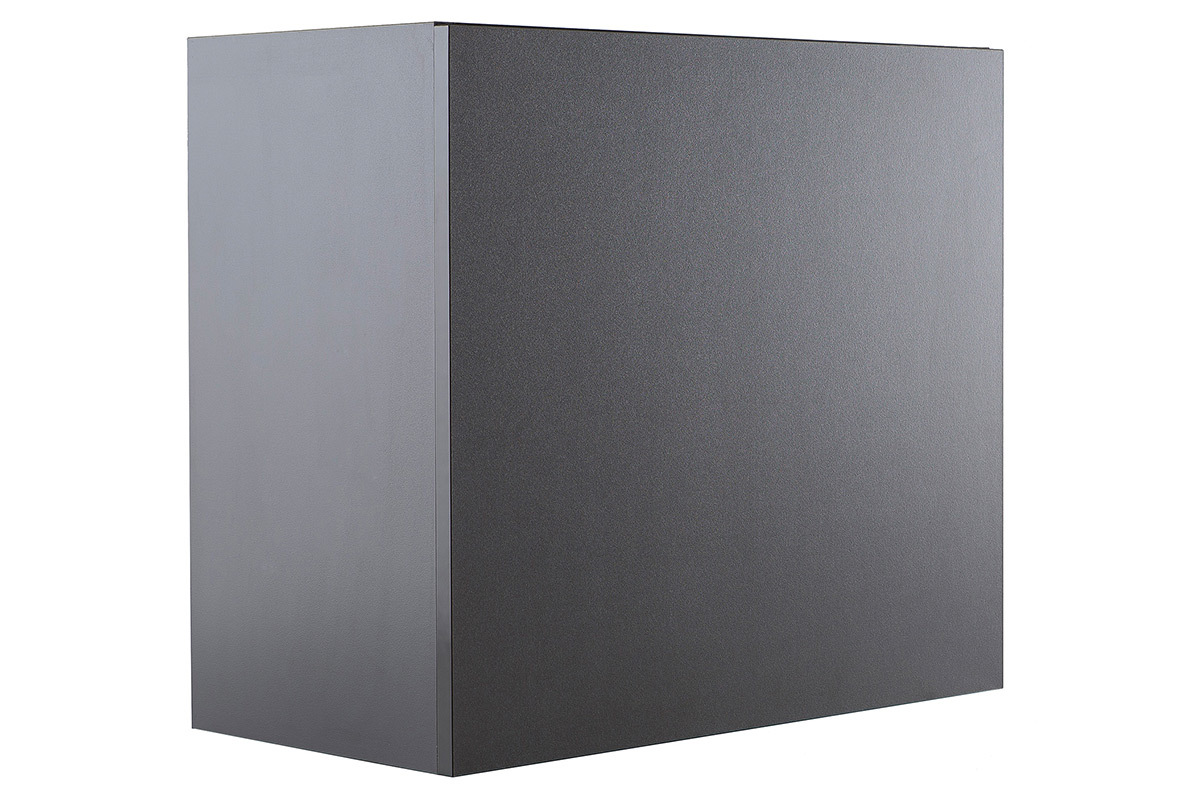 Wandelement COLORED quadratisch - Anthrazitgrau matt