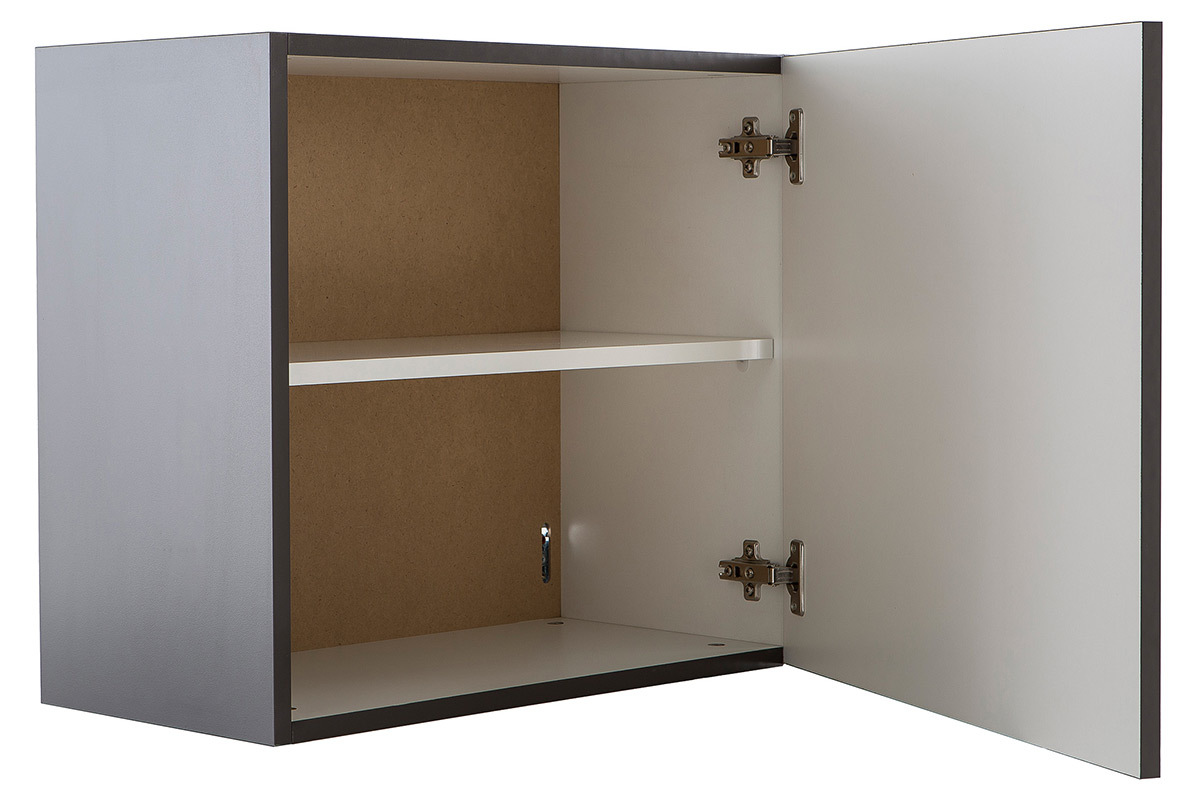 Wandelement COLORED quadratisch - Anthrazitgrau matt