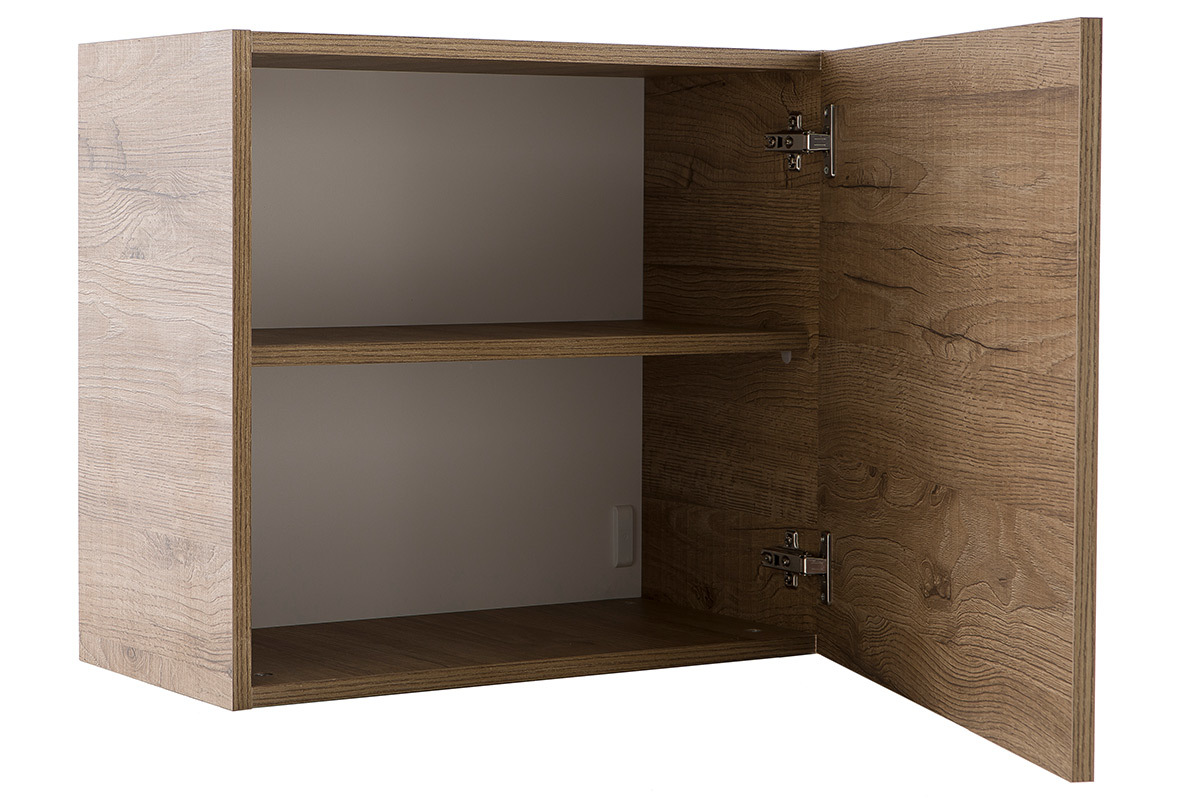 Wandelement COLORED quadratisch - Holz (honigfarben)