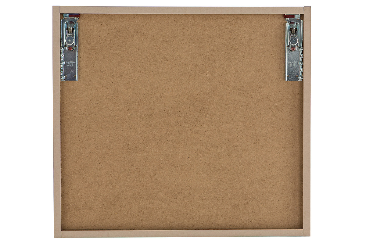 Wandelement COLORED quadratisch - Holz (honigfarben)