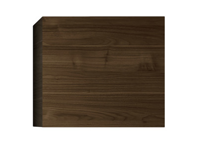 Wandelement quadratisch Oberfläche Holz dunkel ETERNEL