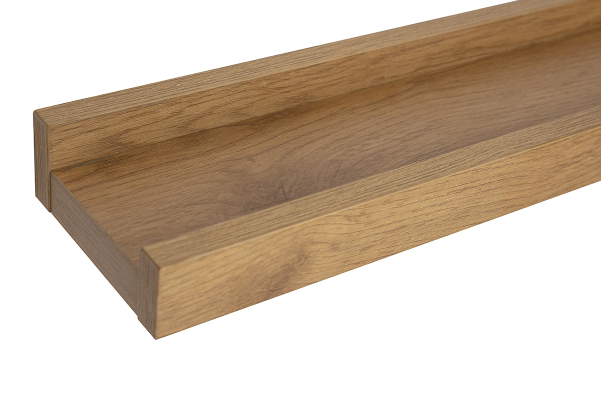 Wandhalterung fr Bilderrahmen in heller Eichenholzoptik L75 cm ALTA