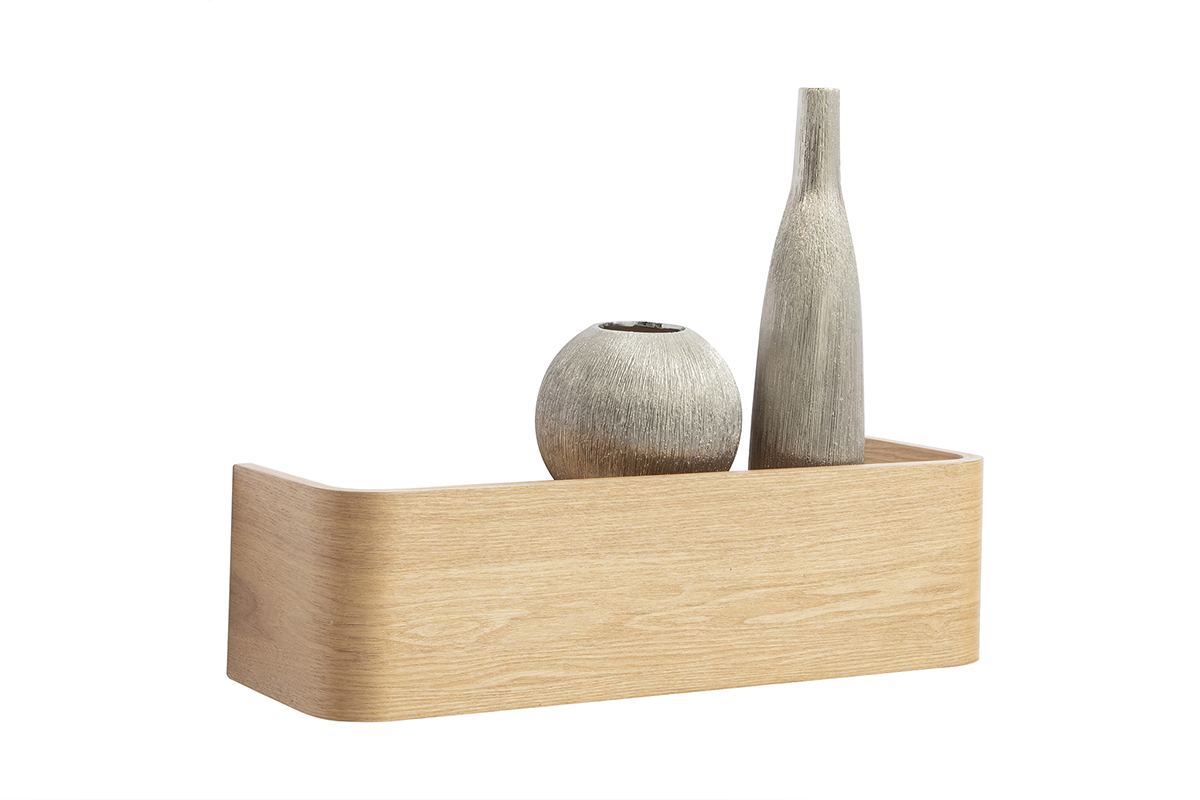 Wandregal aus Eschenholz in 40 cm Lnge HOPE