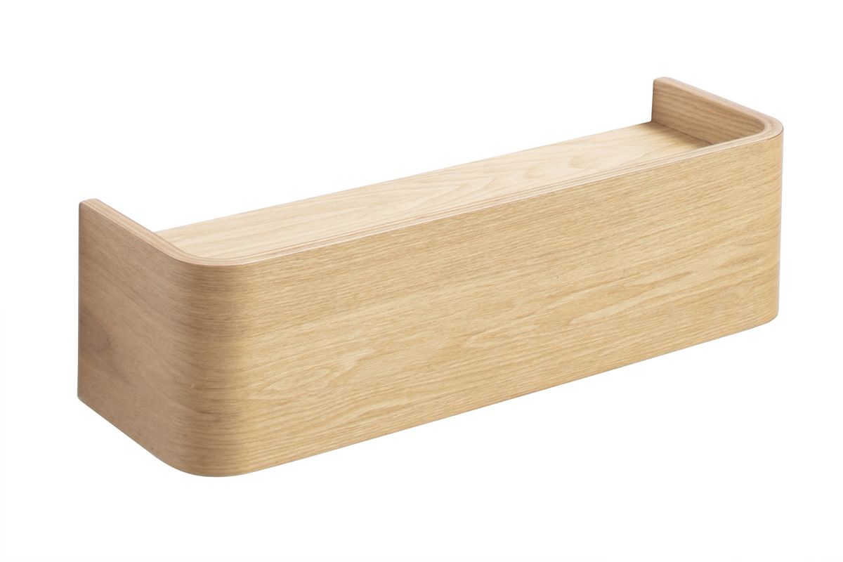 Wandregal aus Eschenholz in 48 cm Lnge HOPE