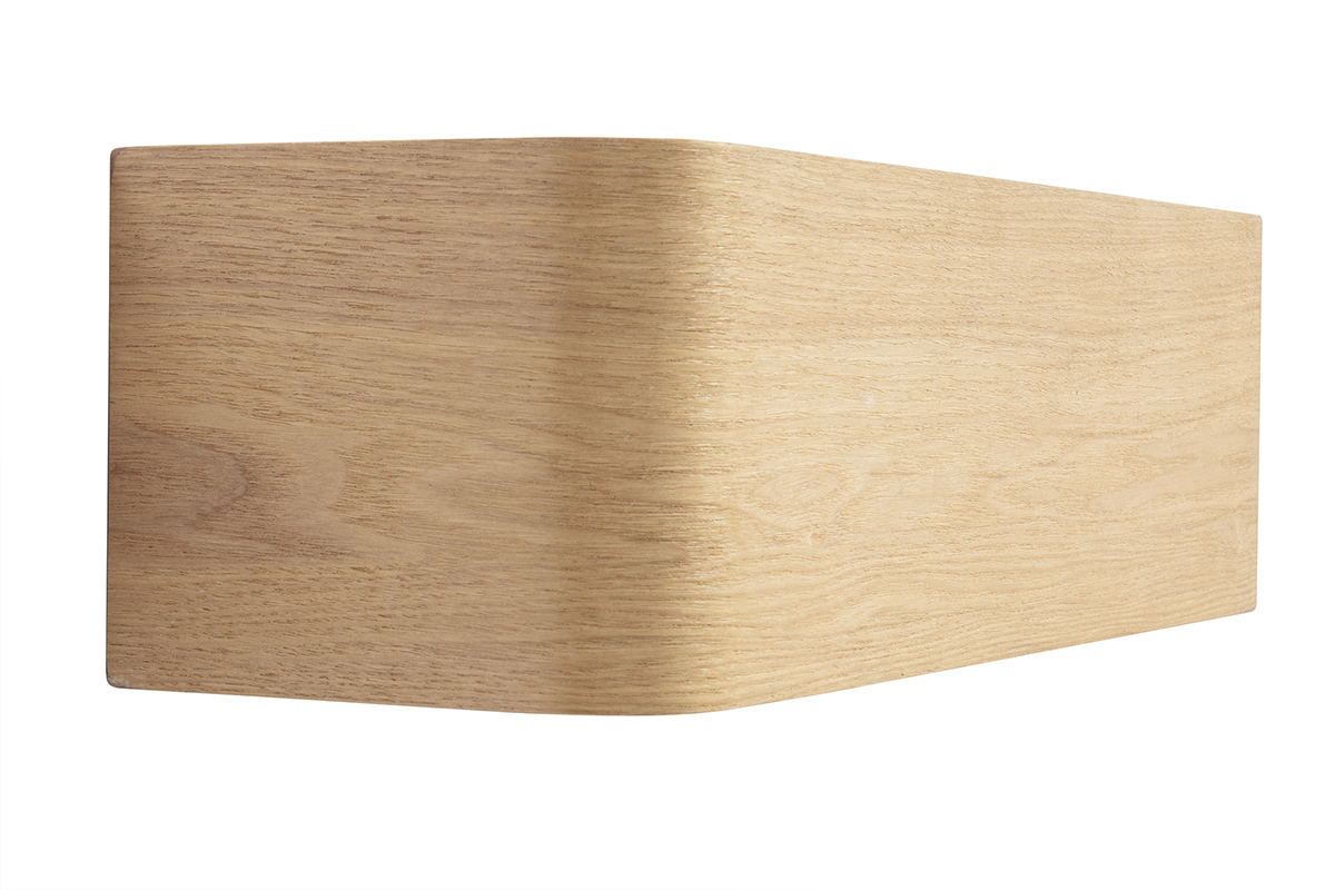 Wandregal aus Eschenholz in 48 cm Lnge HOPE