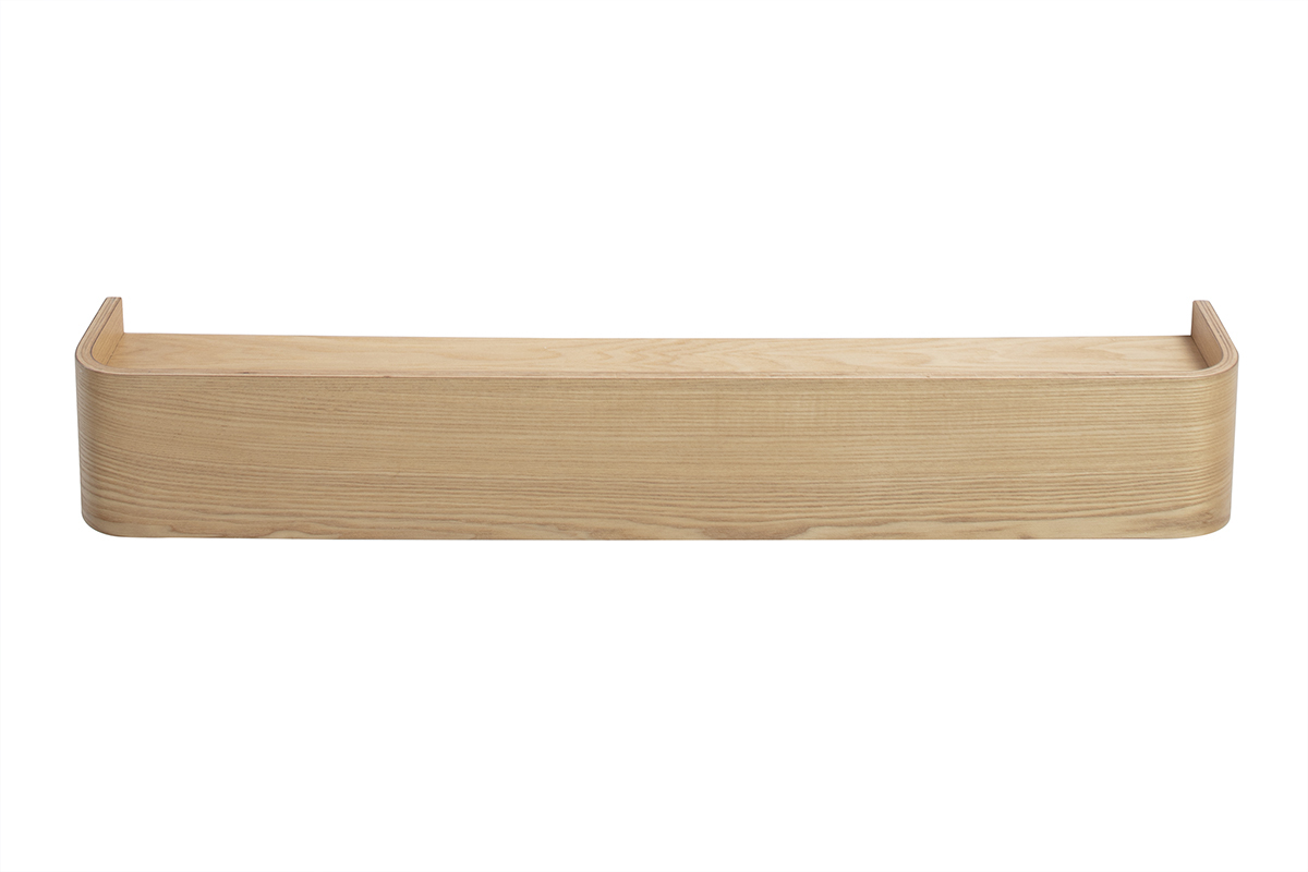 Wandregal in Eschenholz-Finish L90 cm HOPE