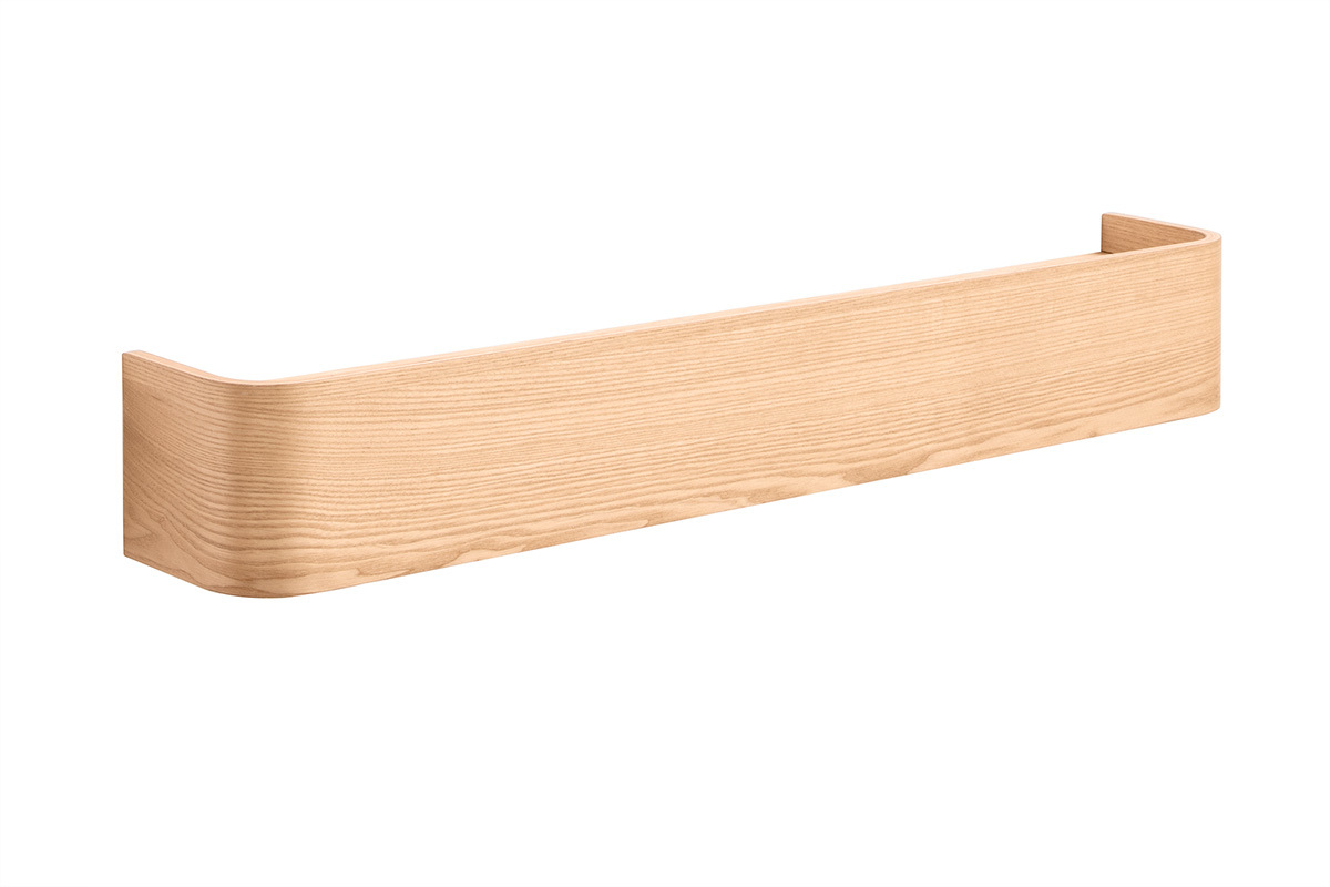 Wandregal in Eschenholz-Finish L90 cm HOPE
