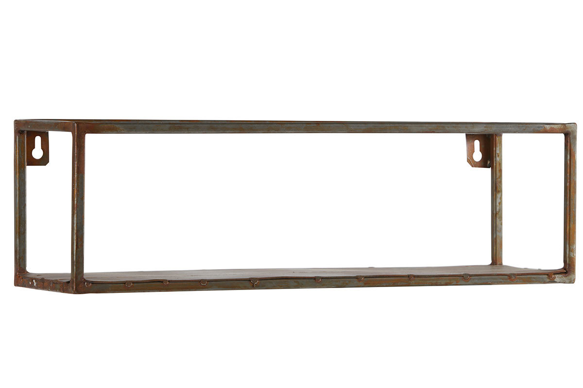 Wandregal Metall Rost 50cm MOHO