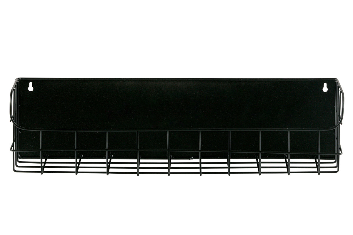 Wandregal Metall Schwarz 50 cm MANUFACTURE