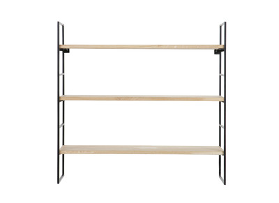 Wandregal Metall und Holz 70cm SCALE - Wandregal Metall und Holz 70cm SCALE