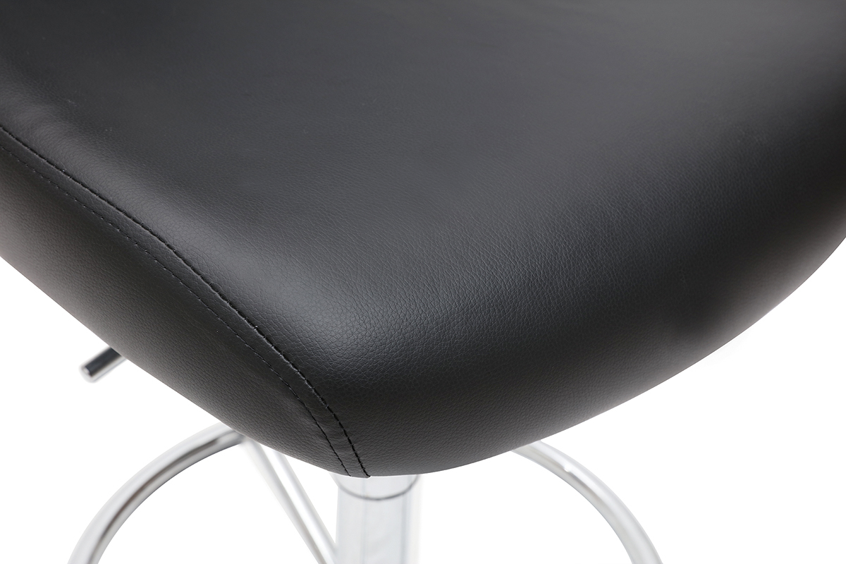 Zeitgenssischer Barhocker / Kchenhocker Schwarz NEPTUNE
